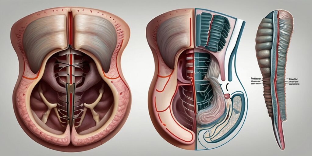 Une illustration représentant les étapes clés de la liposculpture des fesses. Des schémas simples et clairs illustrent l'aspiration de la graisse, le remodelage des contours et la cicatrisation.